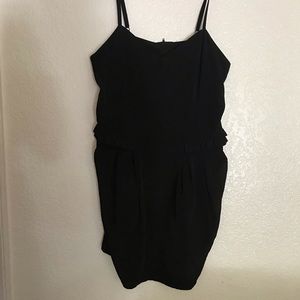 Black stewpot dress